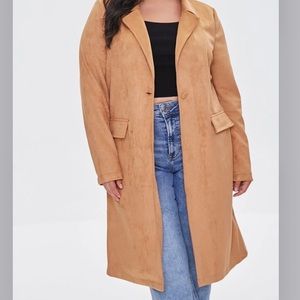 Forever 21 camel casual jacket
